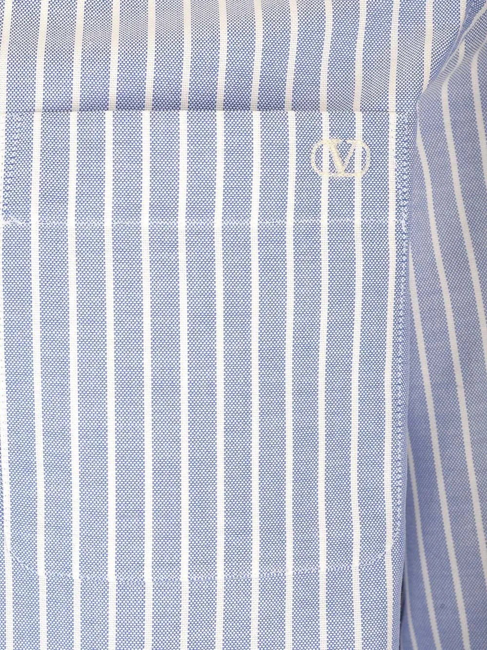 Striped Button-Down Shirt