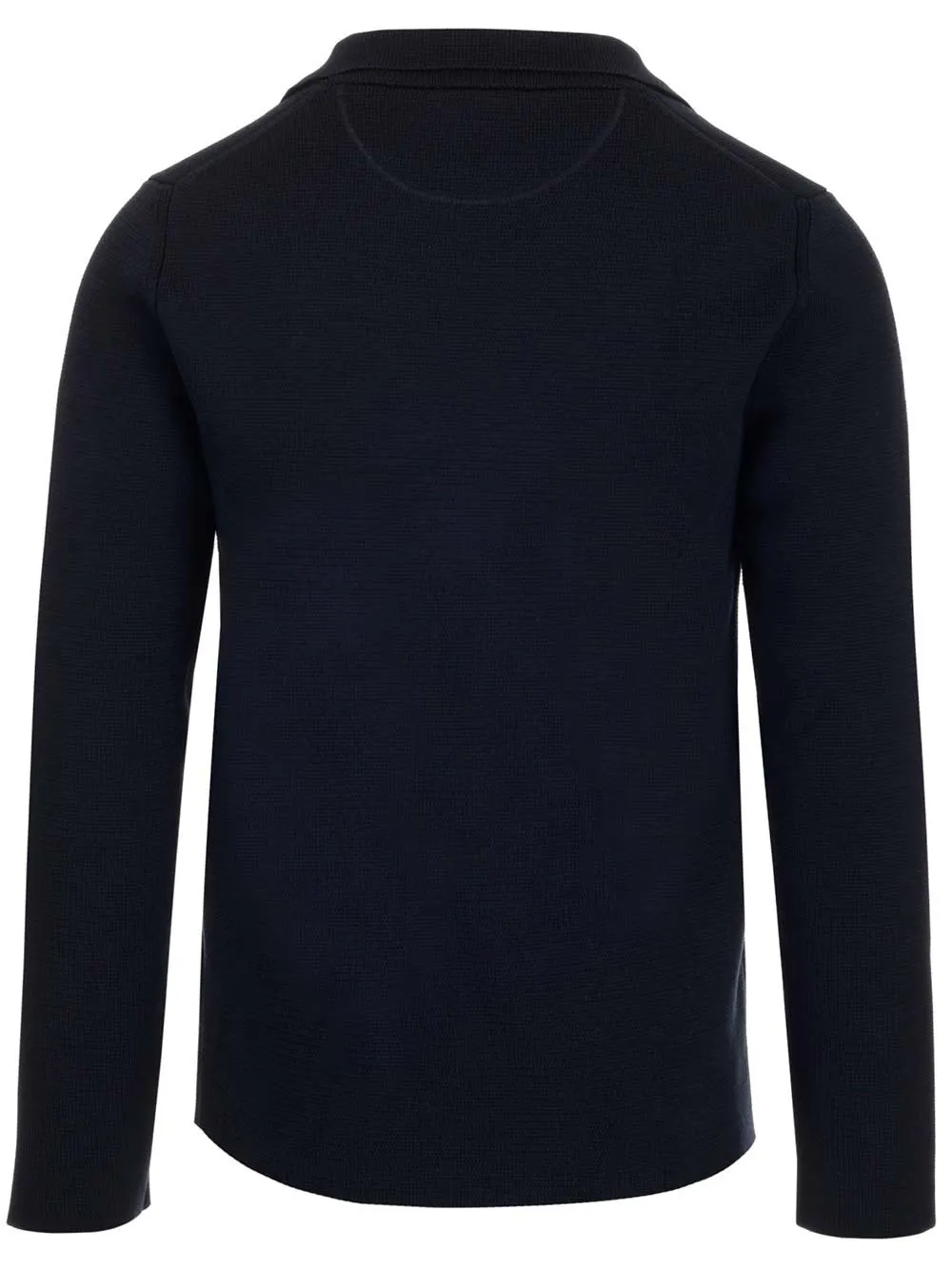 Double-Breasted Knit Jacket