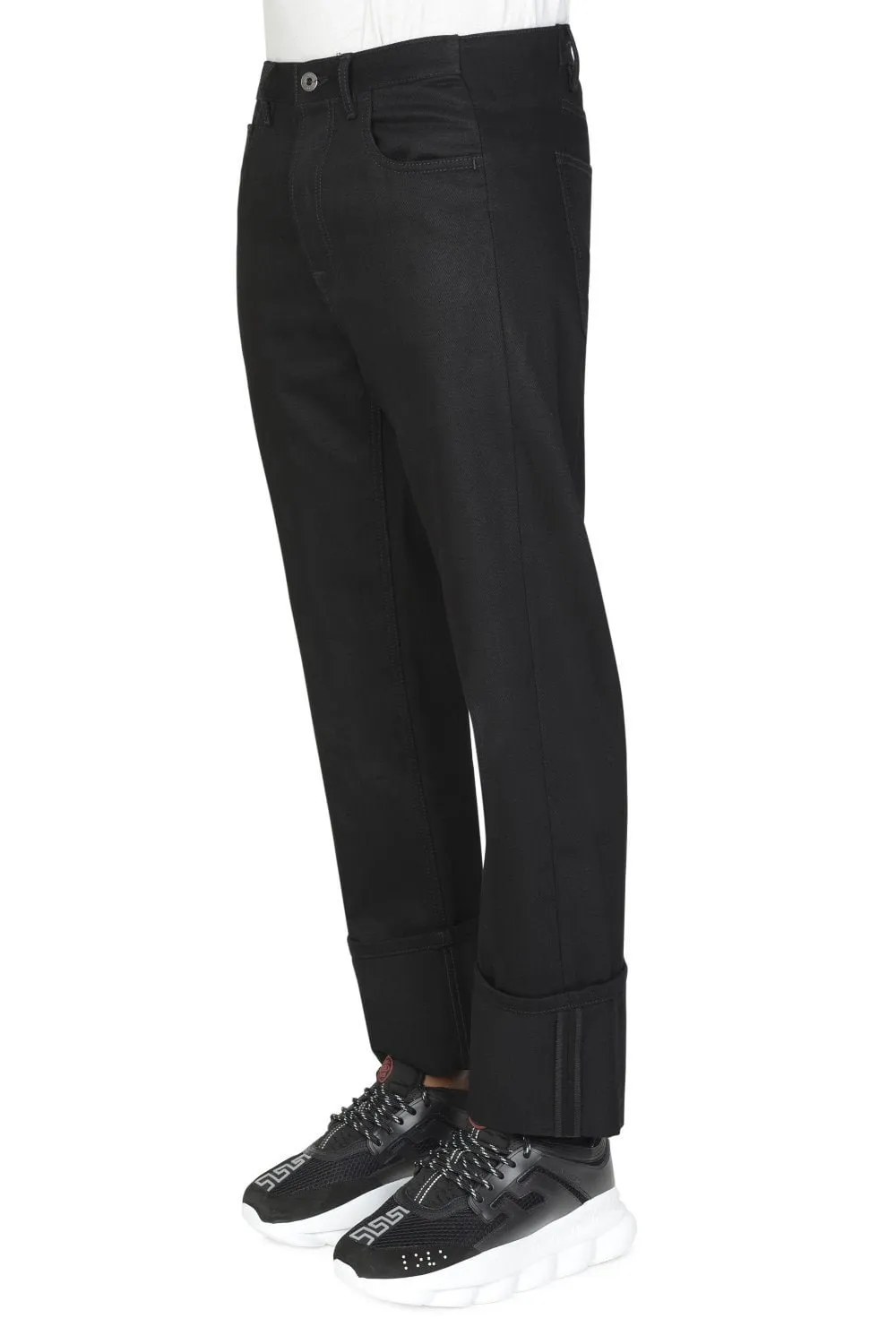 Valentino 2099 Logo Print Jeans