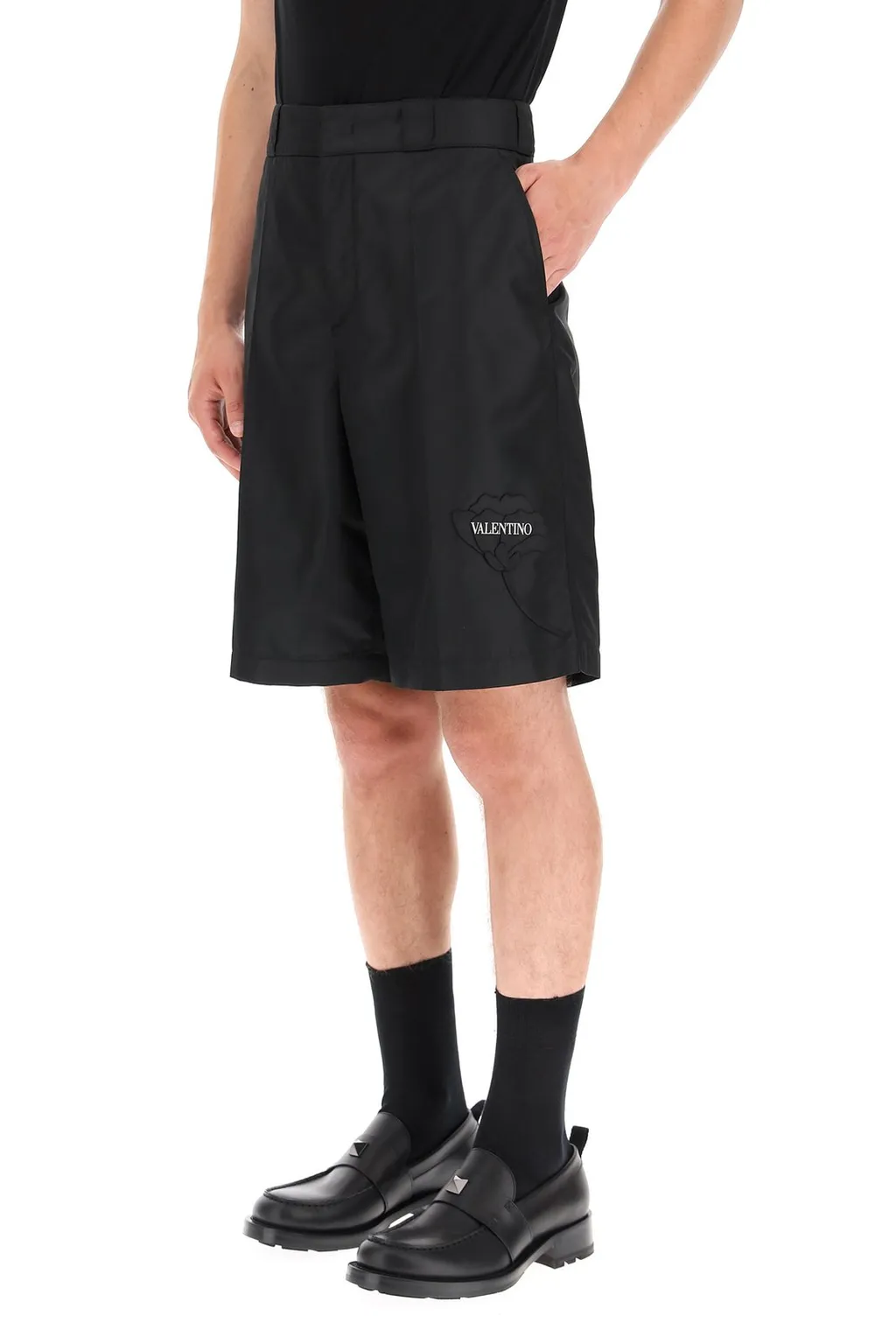 Logo Print Shorts