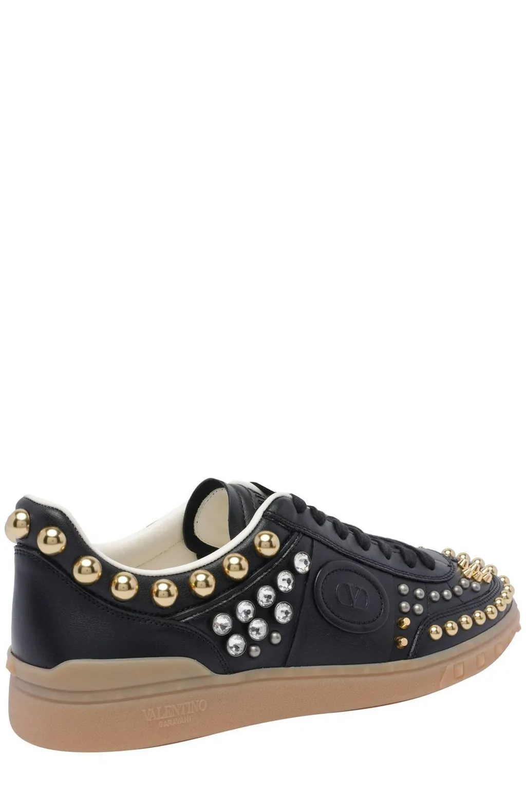Studded Low-Top Sneakers