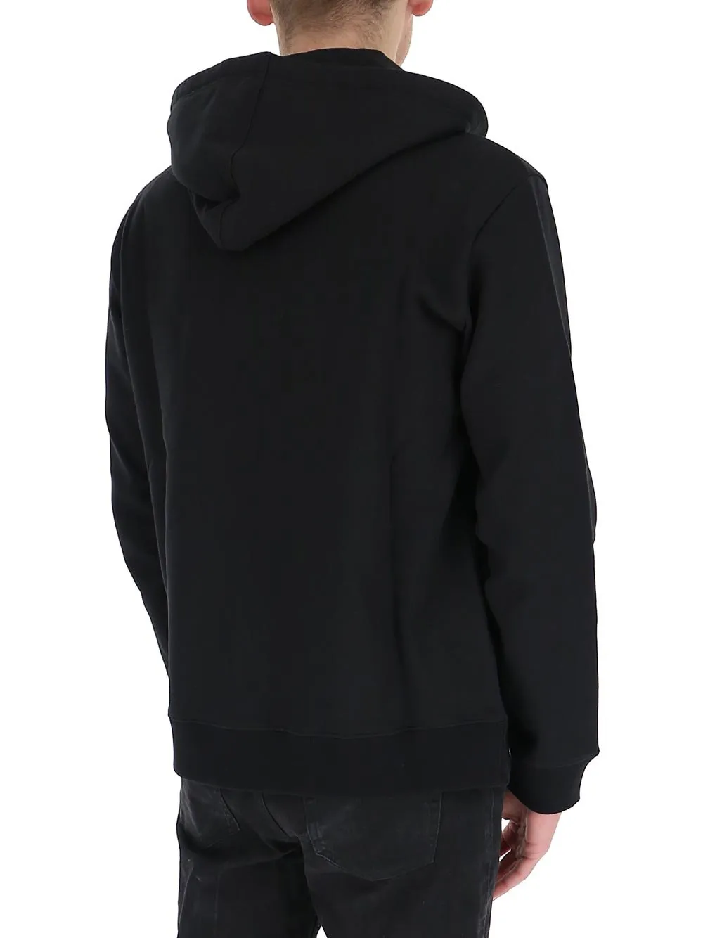Zip-Up Hoodie With Logo
