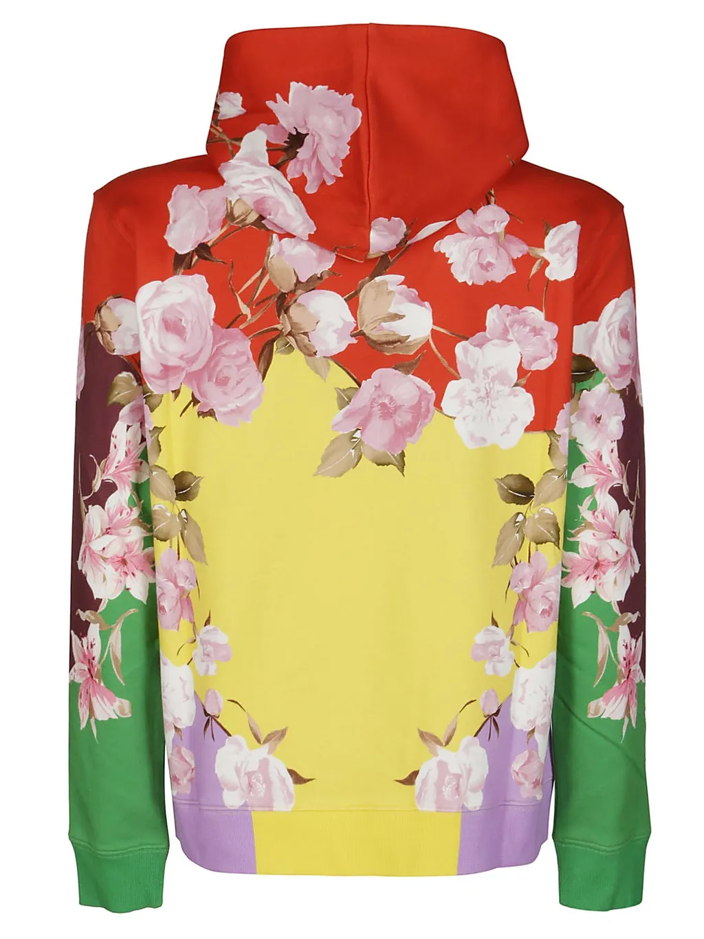 Floral Print Hoodie