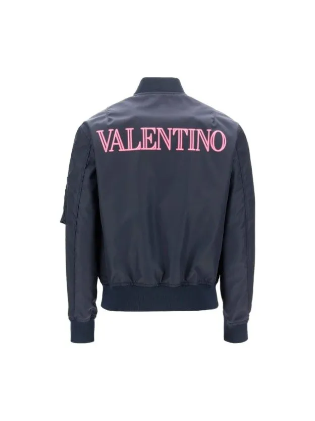 Bomber Jacket With Logo
