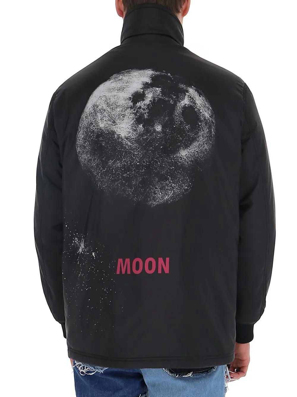 Jacket With Moon Print