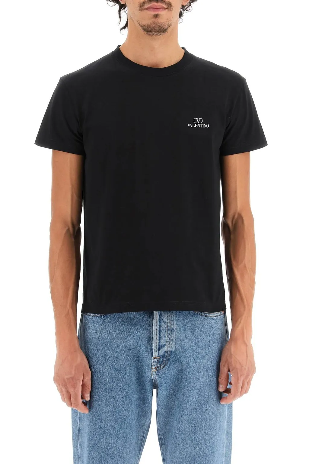 T-Shirt With Vltn Logo