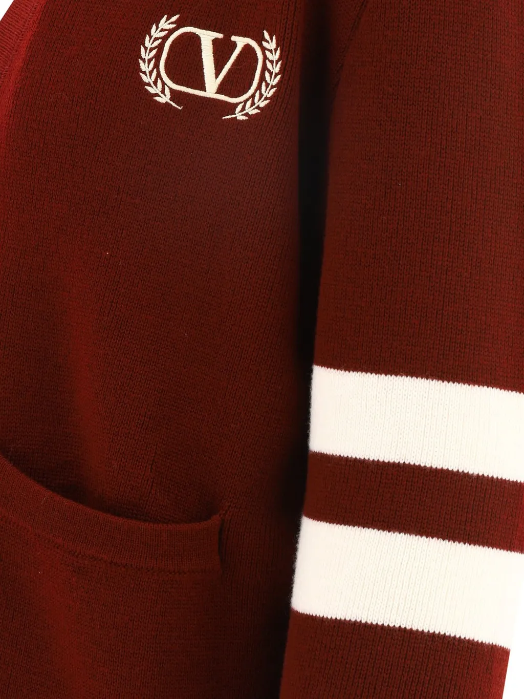 Cardigan With Vltn Logo