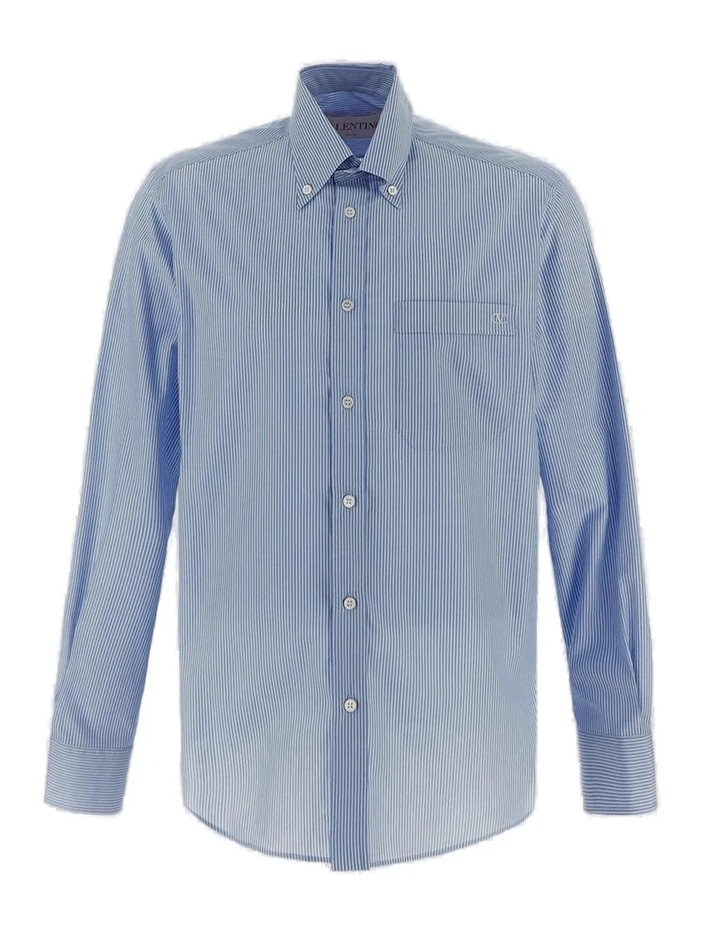 Striped Button-Down Shirt