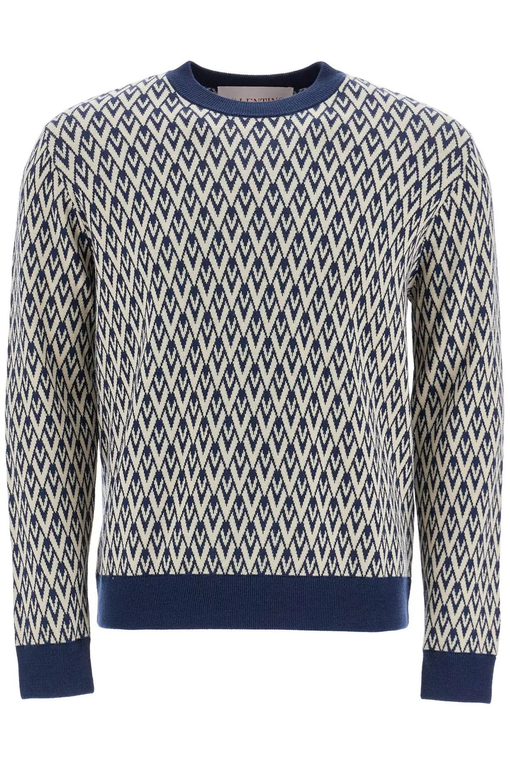 Jacquard Knit Sweater
