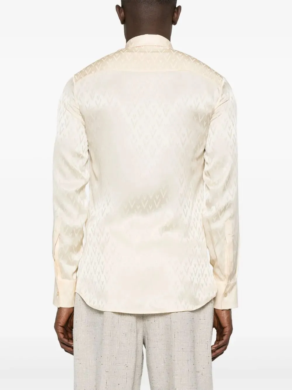 Embroidered Silk Shirt