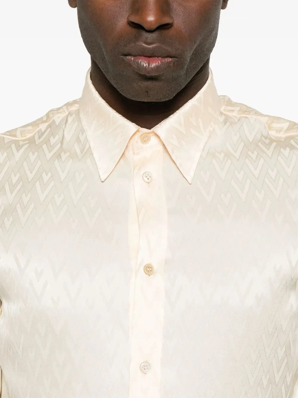 Embroidered Silk Shirt