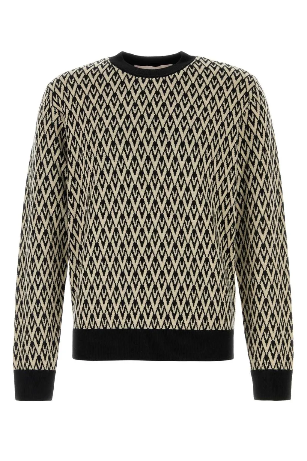 Jacquard Knit Sweater