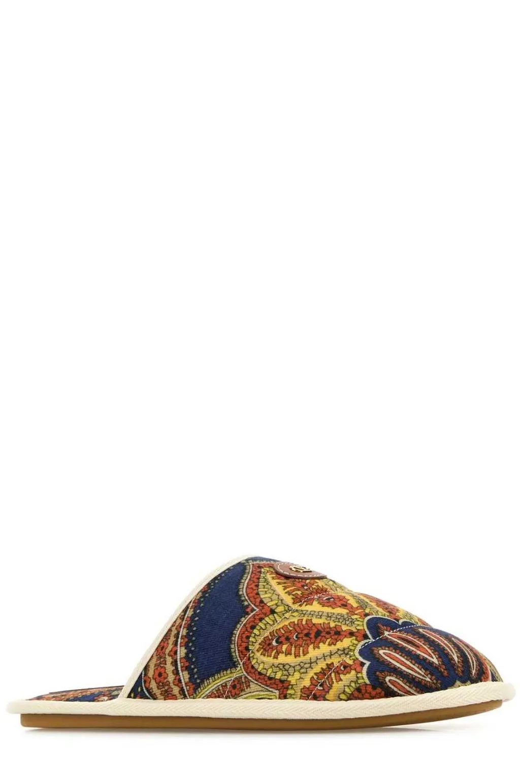 Paisley Print Slippers