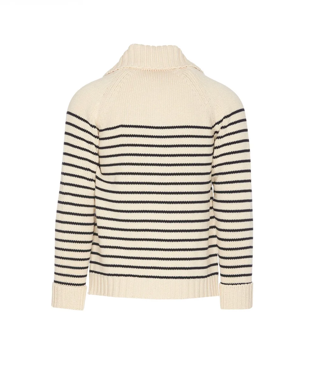 Striped Shawl Collar Cardigan