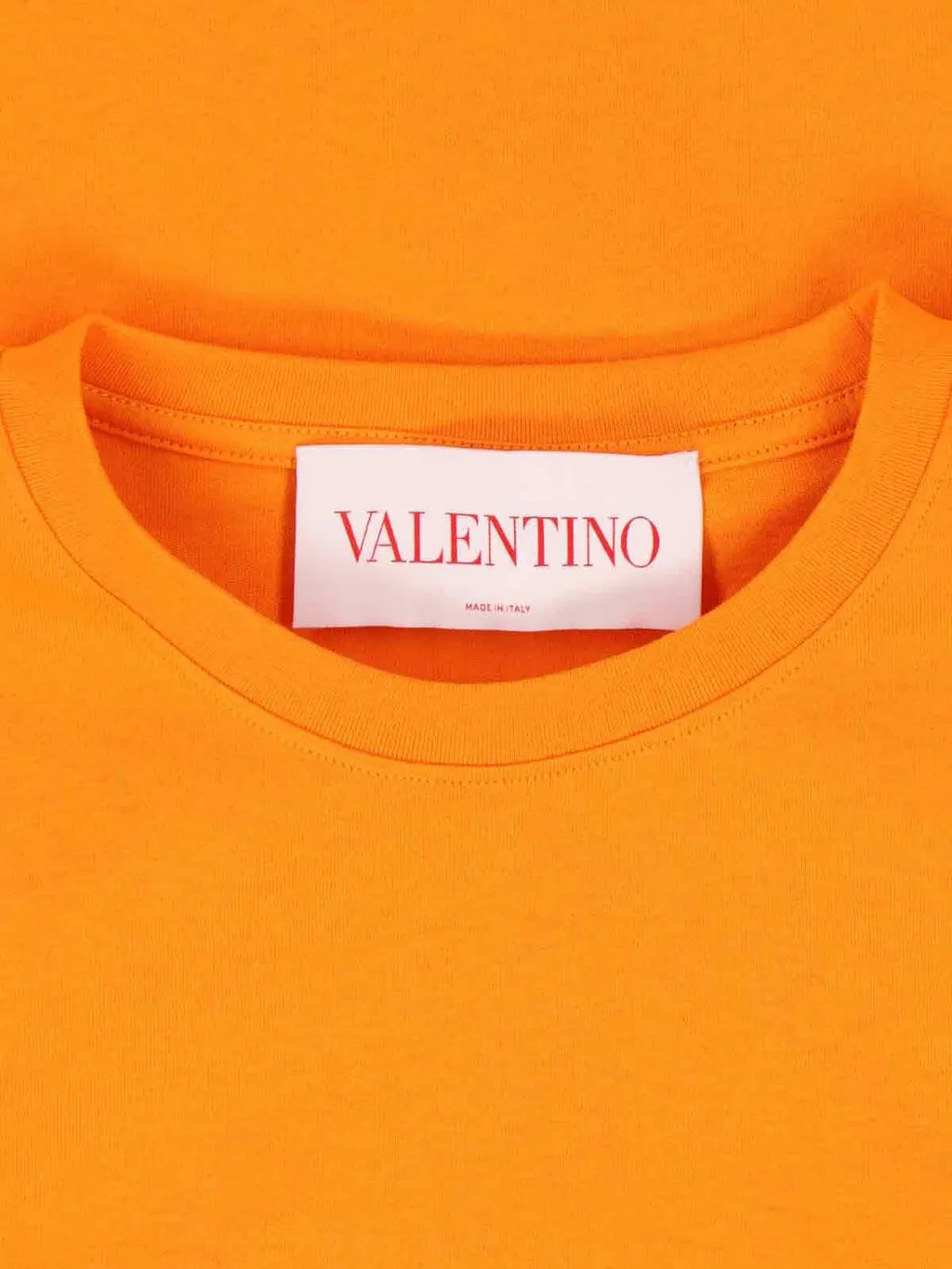 T-Shirt With Chez Valentino Paris/Rome Print