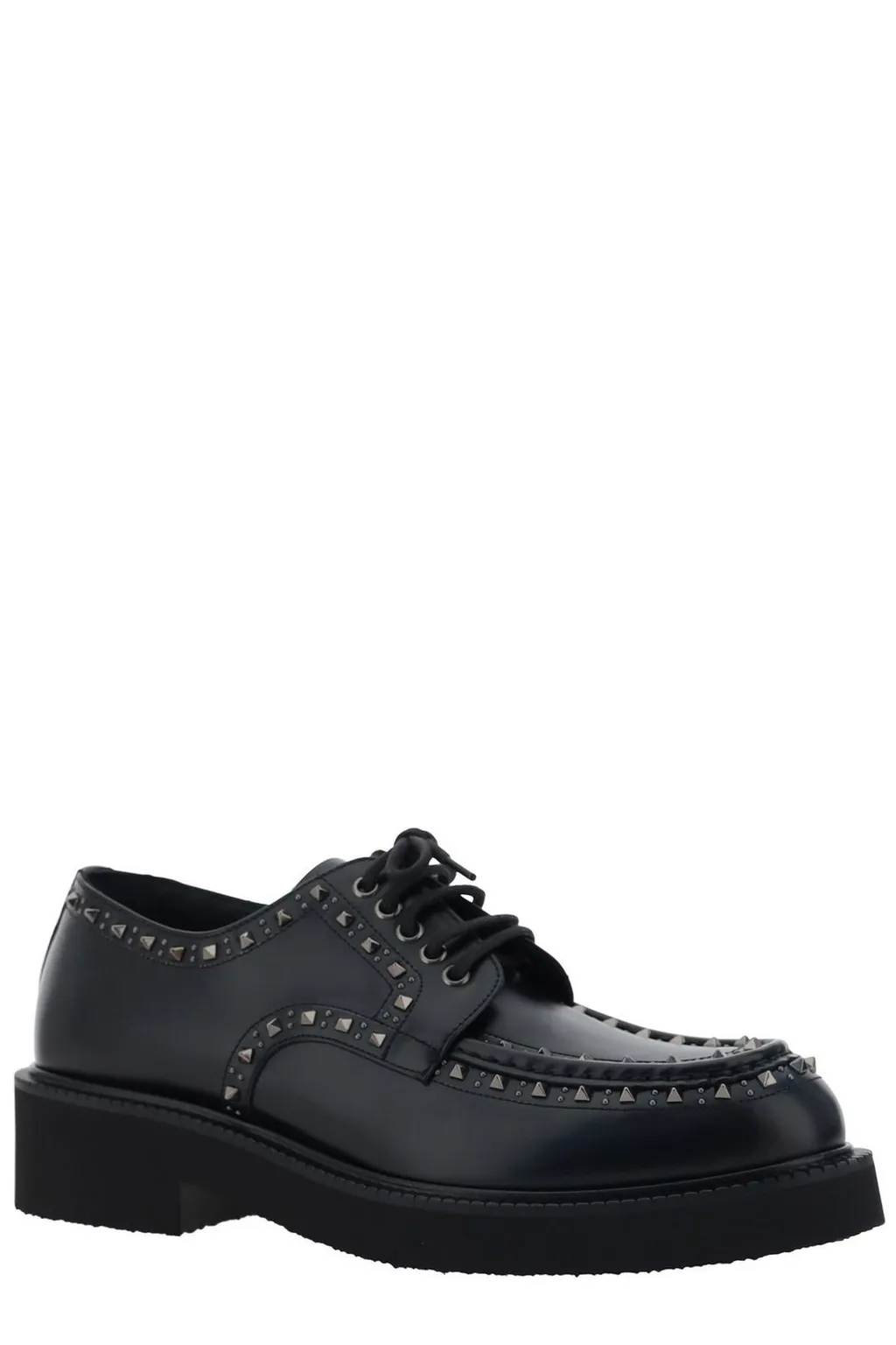 Derby Shoes With Studs