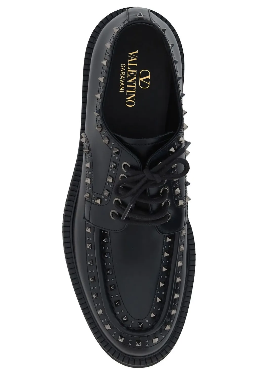 Derby Shoes With Studs