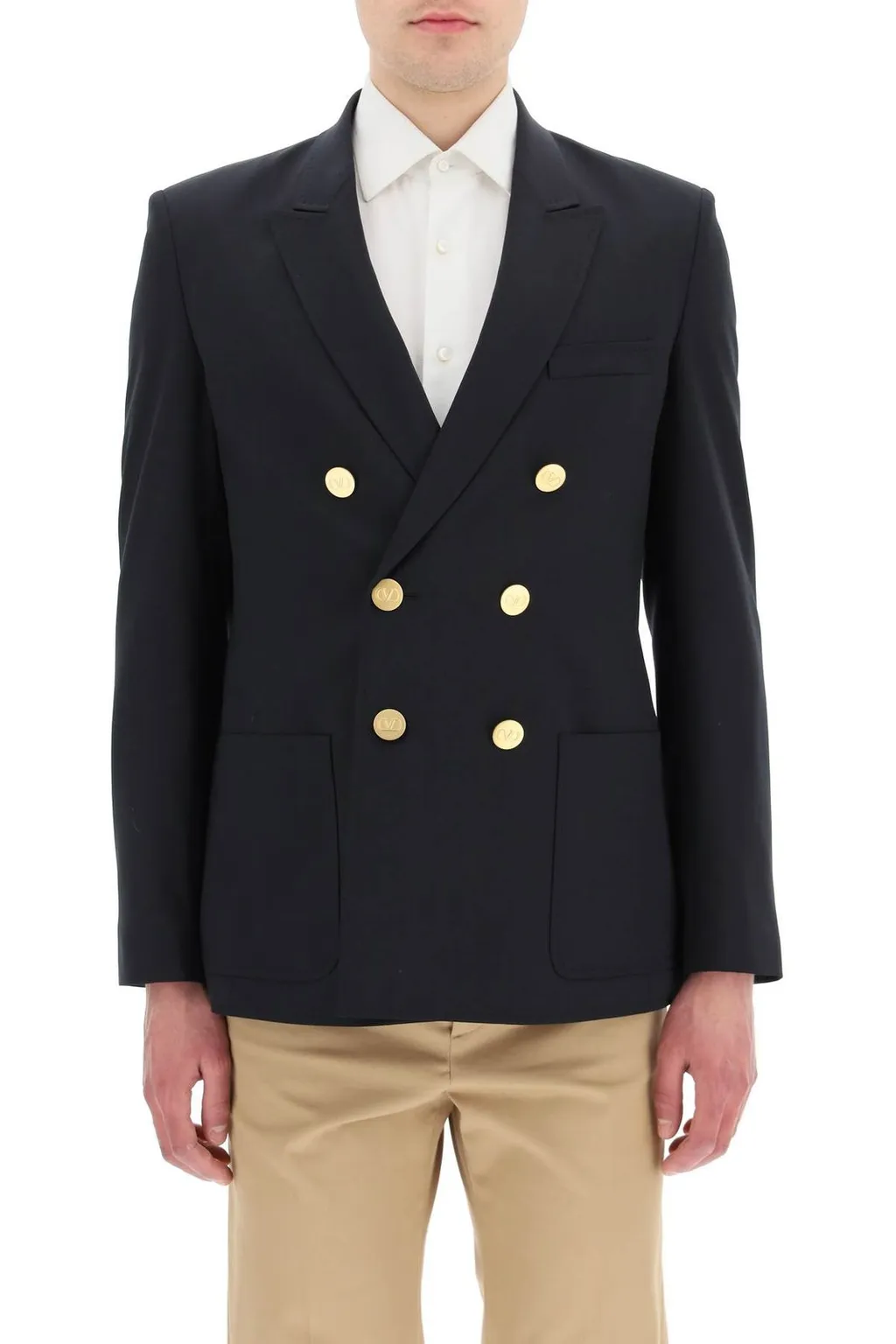 Double-Breasted Blazer