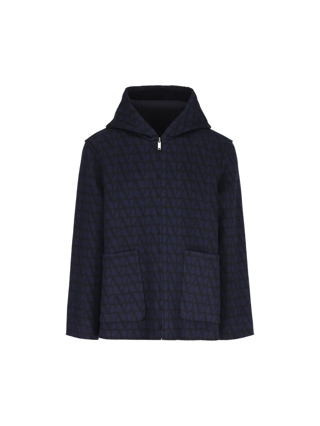 Zip-Up Hooded Jacket