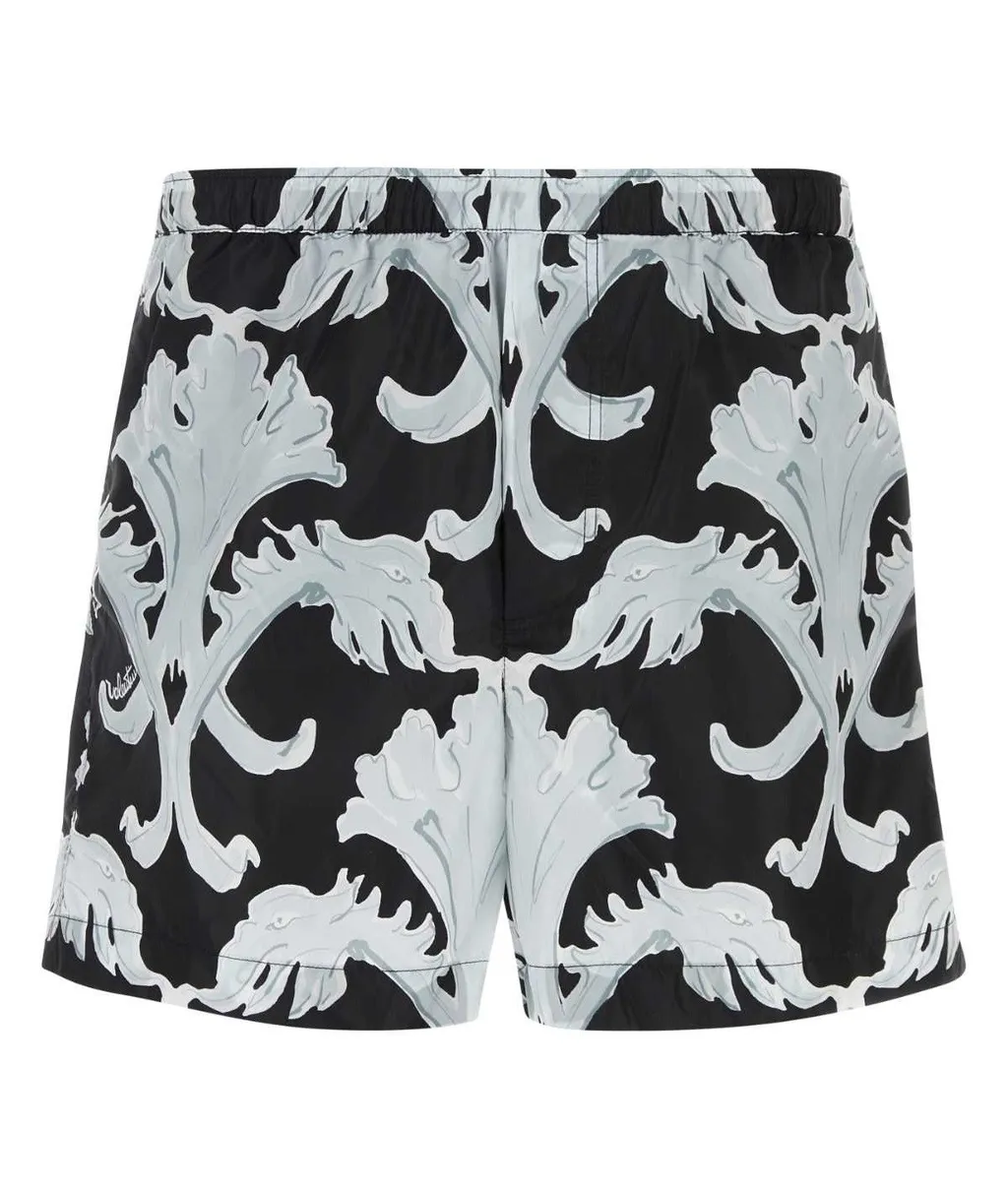 Baroque Print Swim Shorts