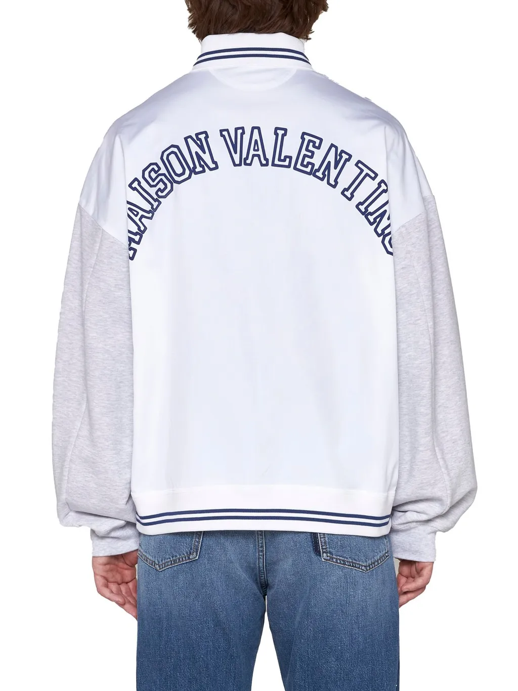 Varsity Jacket With Embroidered Logo