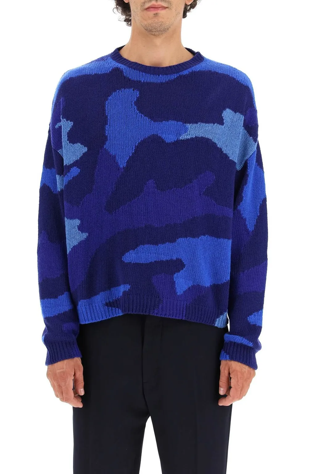 Camouflage Knit Sweater