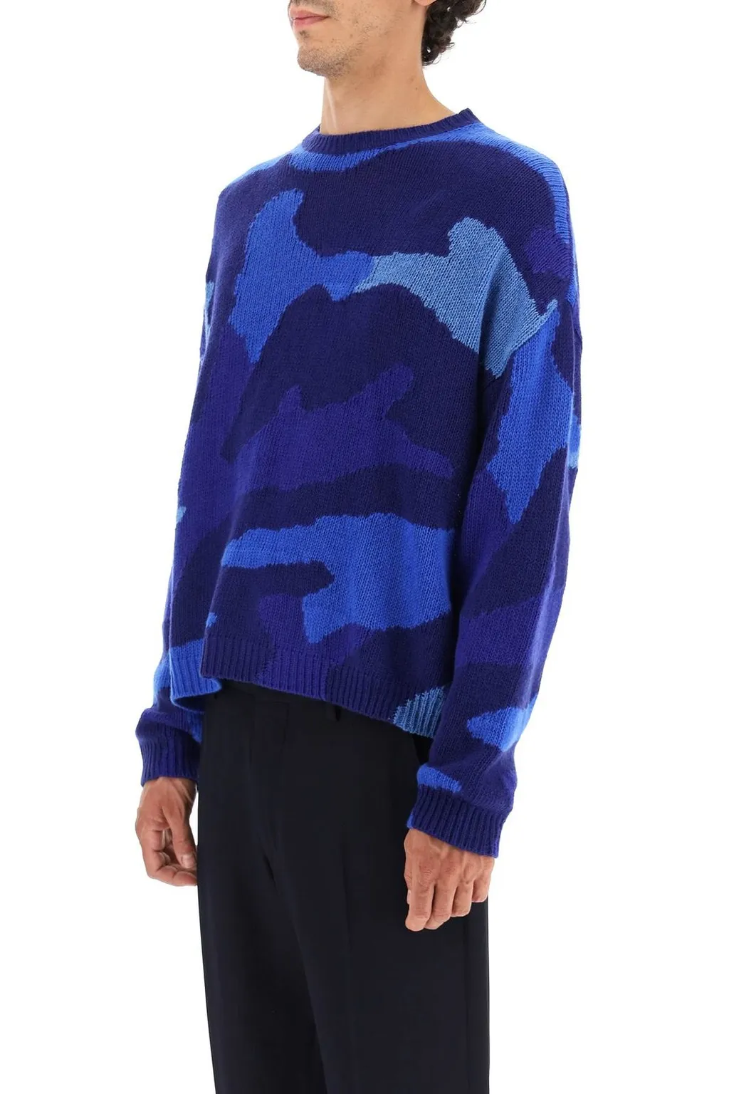 Camouflage Knit Sweater