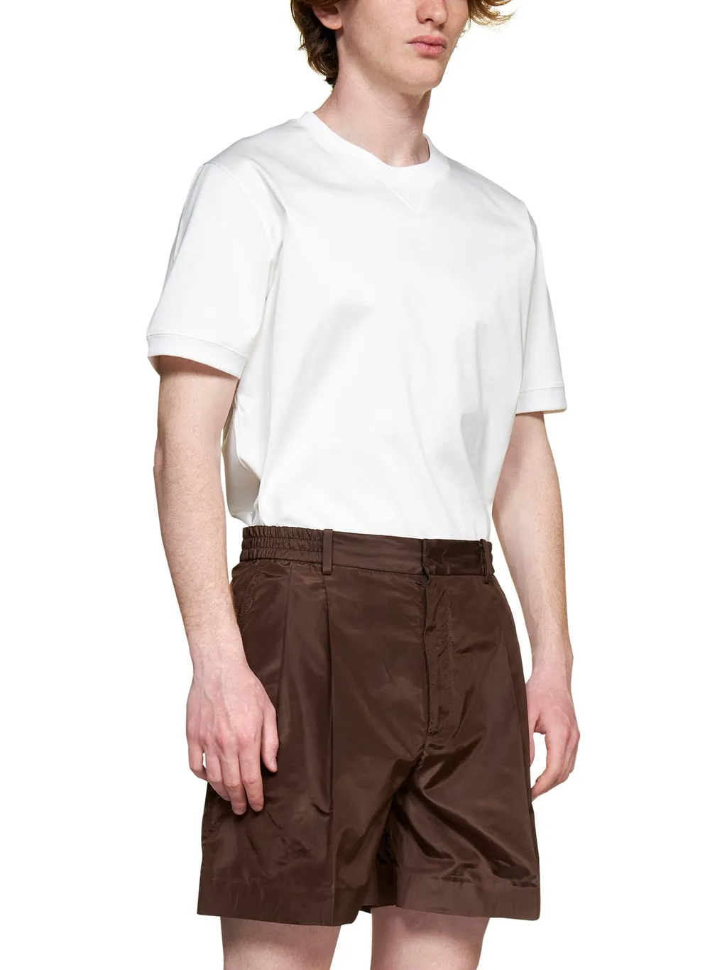 Pleated Shorts