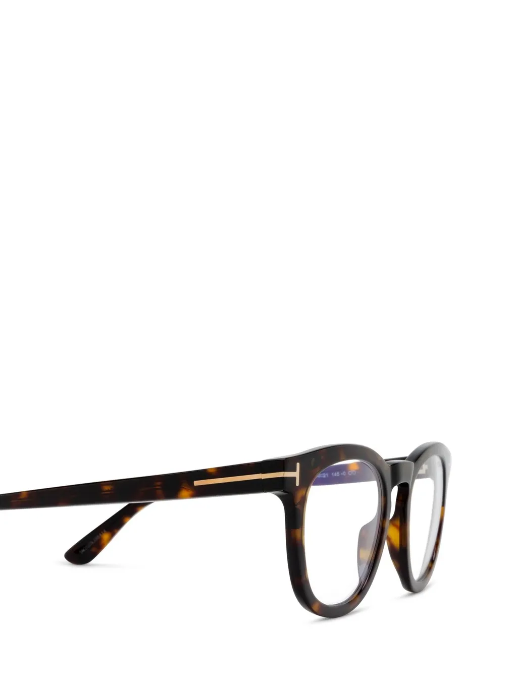Round Eyeglasses With Clip-On Sunglasses