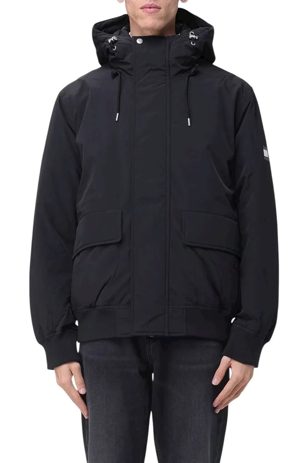 Hooded Bomber Jacket