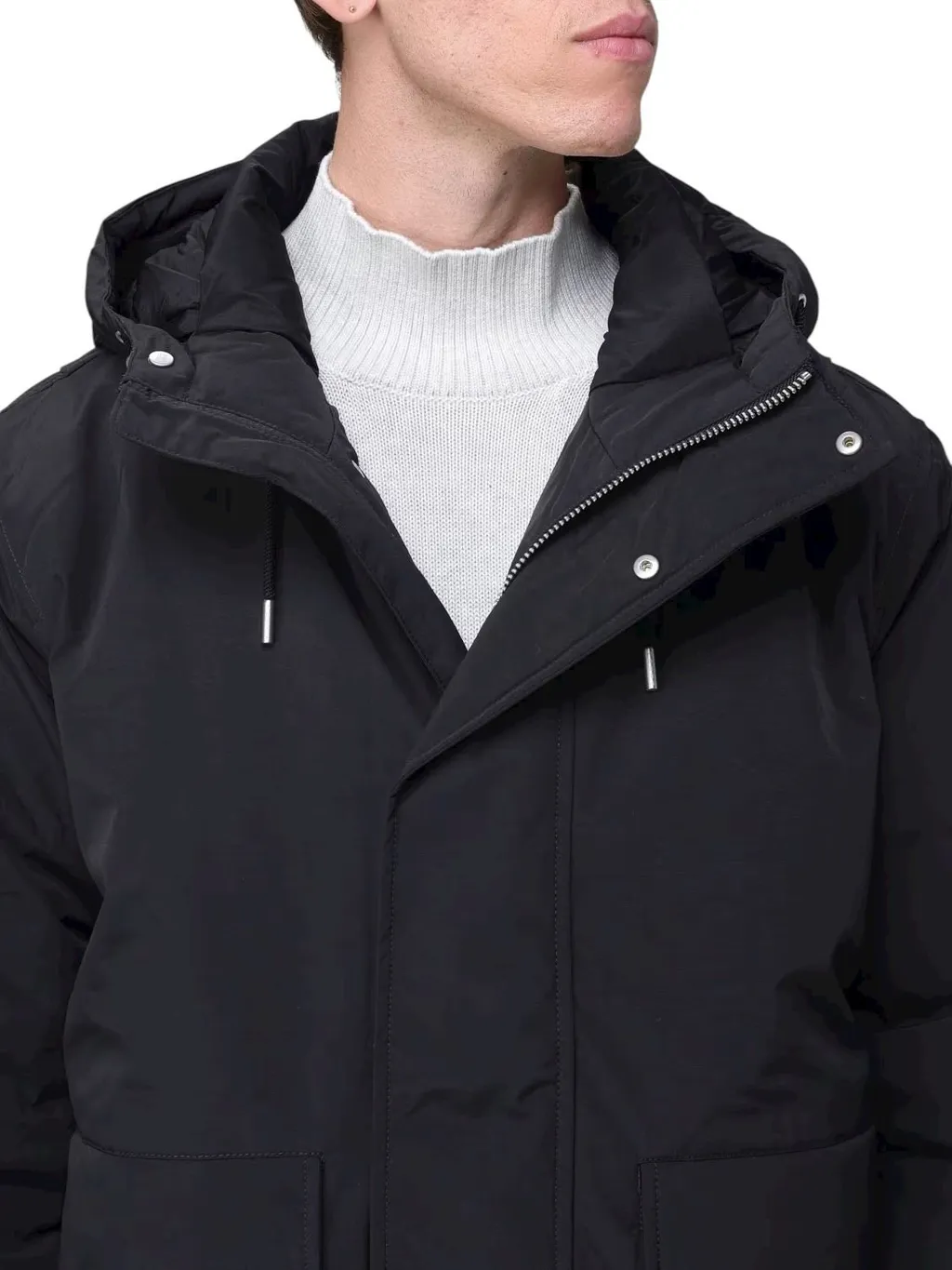 Hooded Bomber Jacket