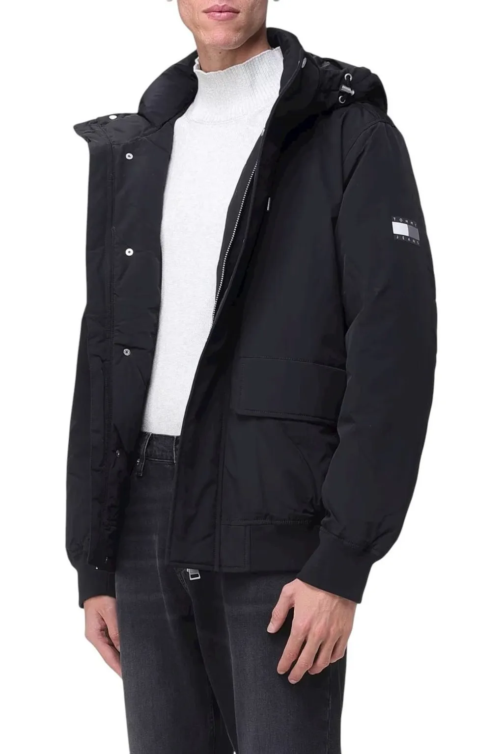Hooded Bomber Jacket