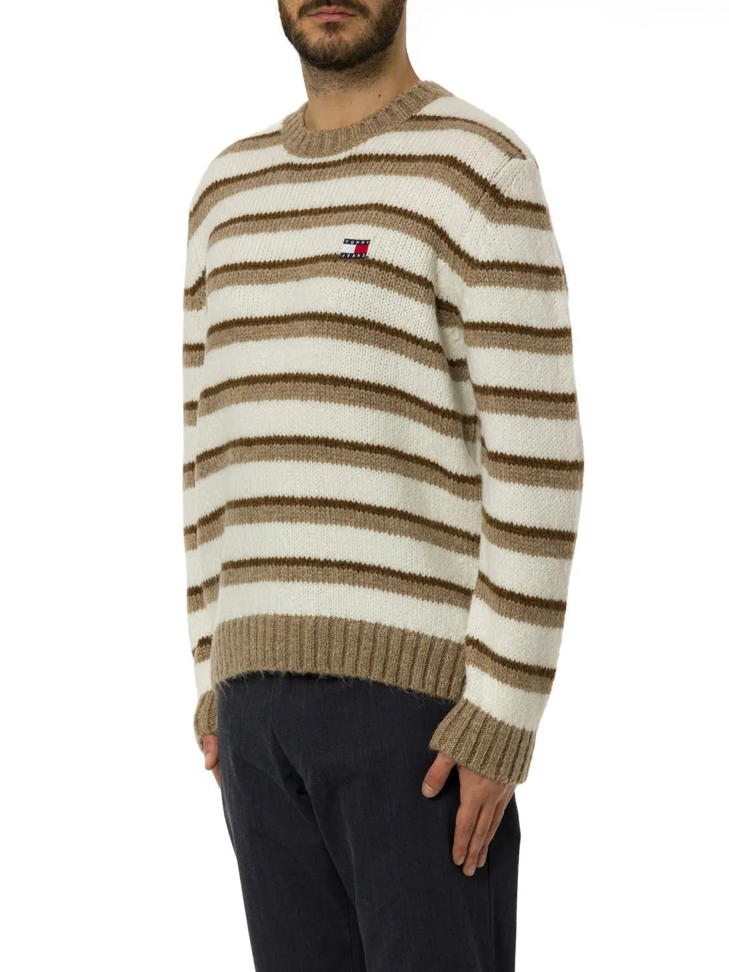 Striped Crewneck Sweater