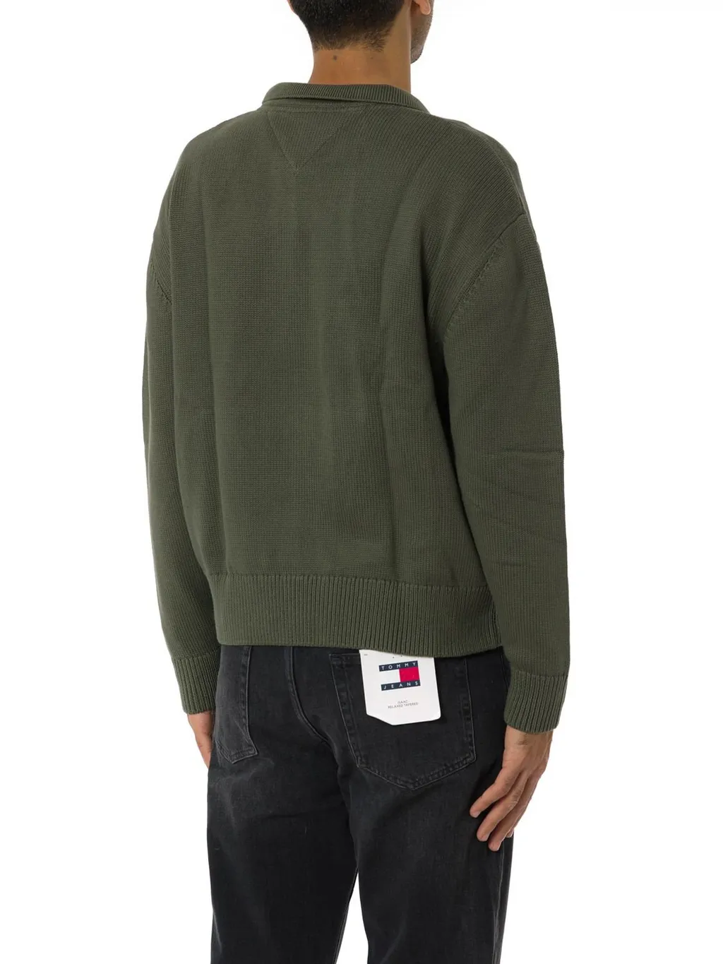 Zip-Up Collared Knit