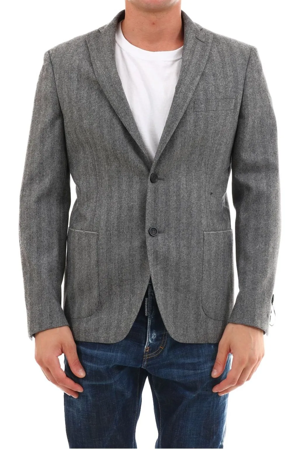 Herringbone Blazer