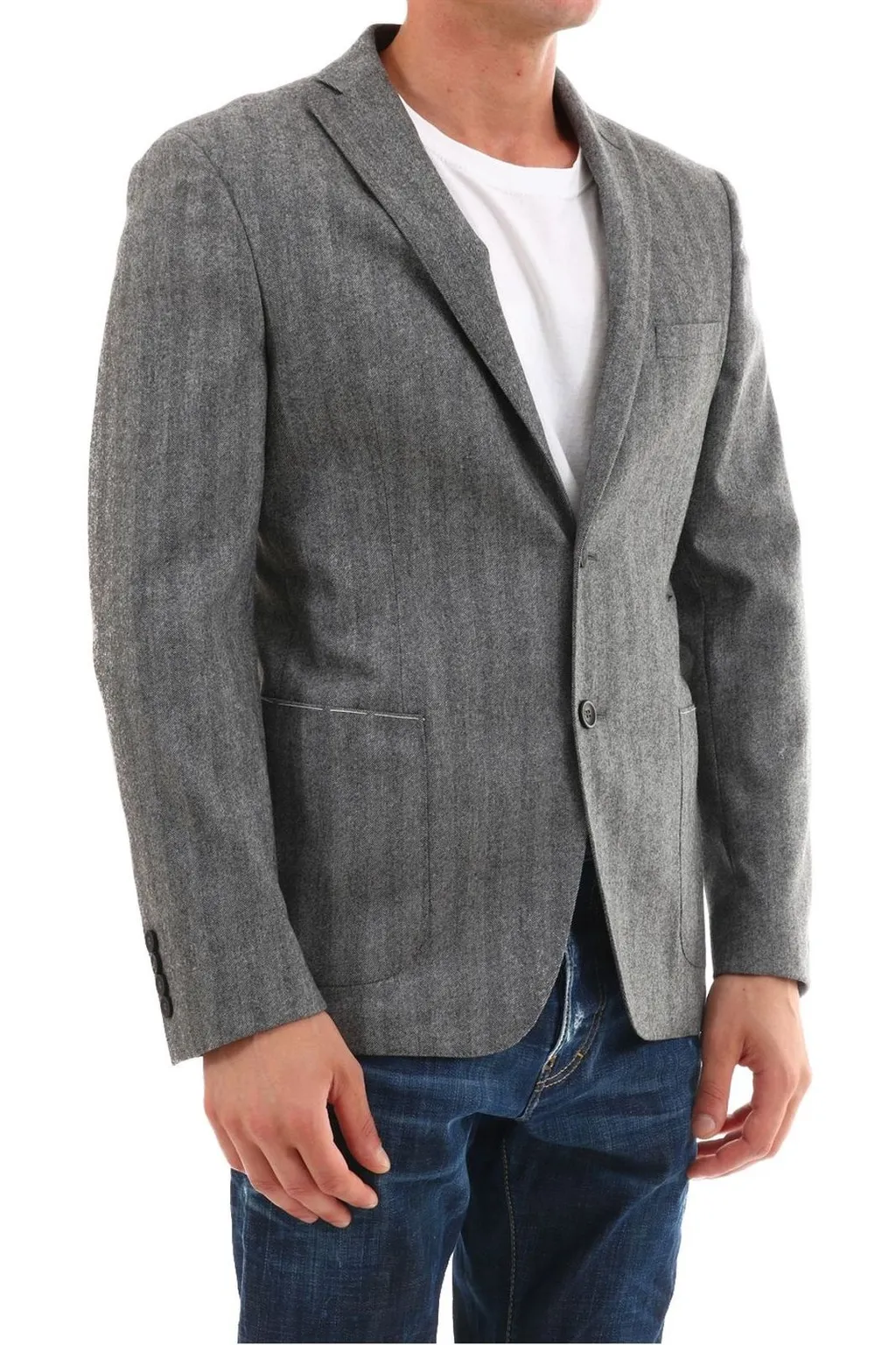 Herringbone Blazer