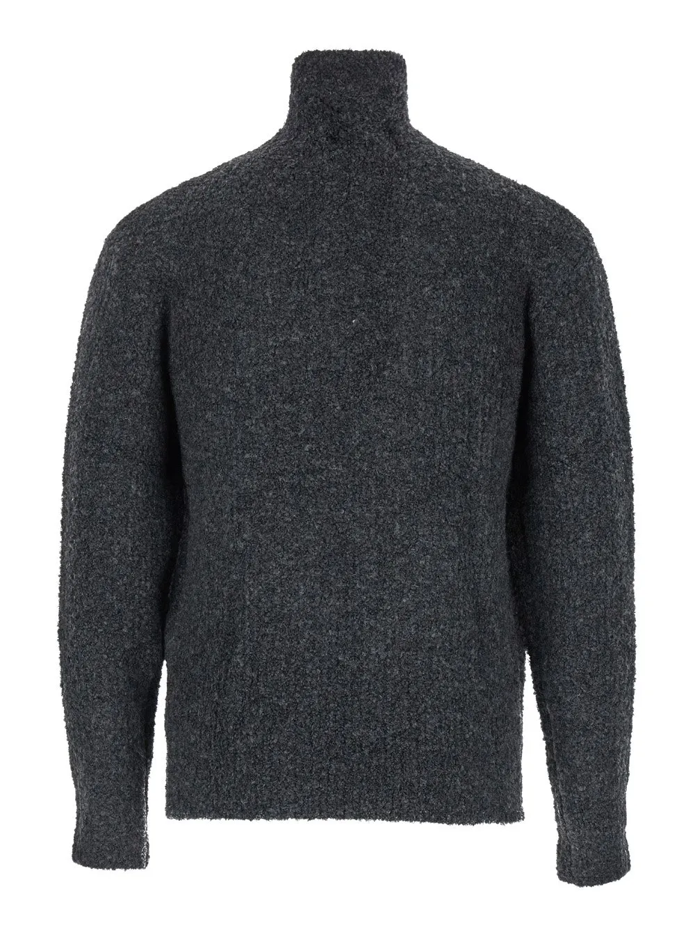 Half-Zip High Neck Sweater