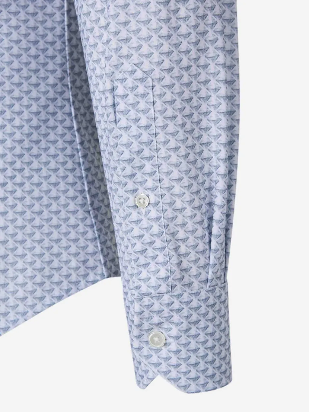 Patterned Dress Shirt