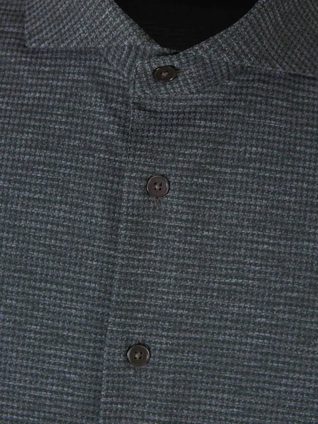 Textured Button-Down Shirt