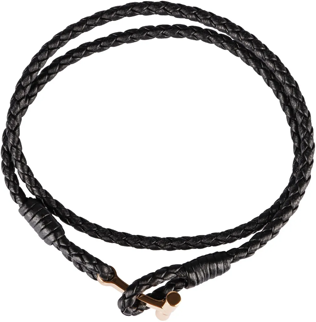Braided Leather Bracelet