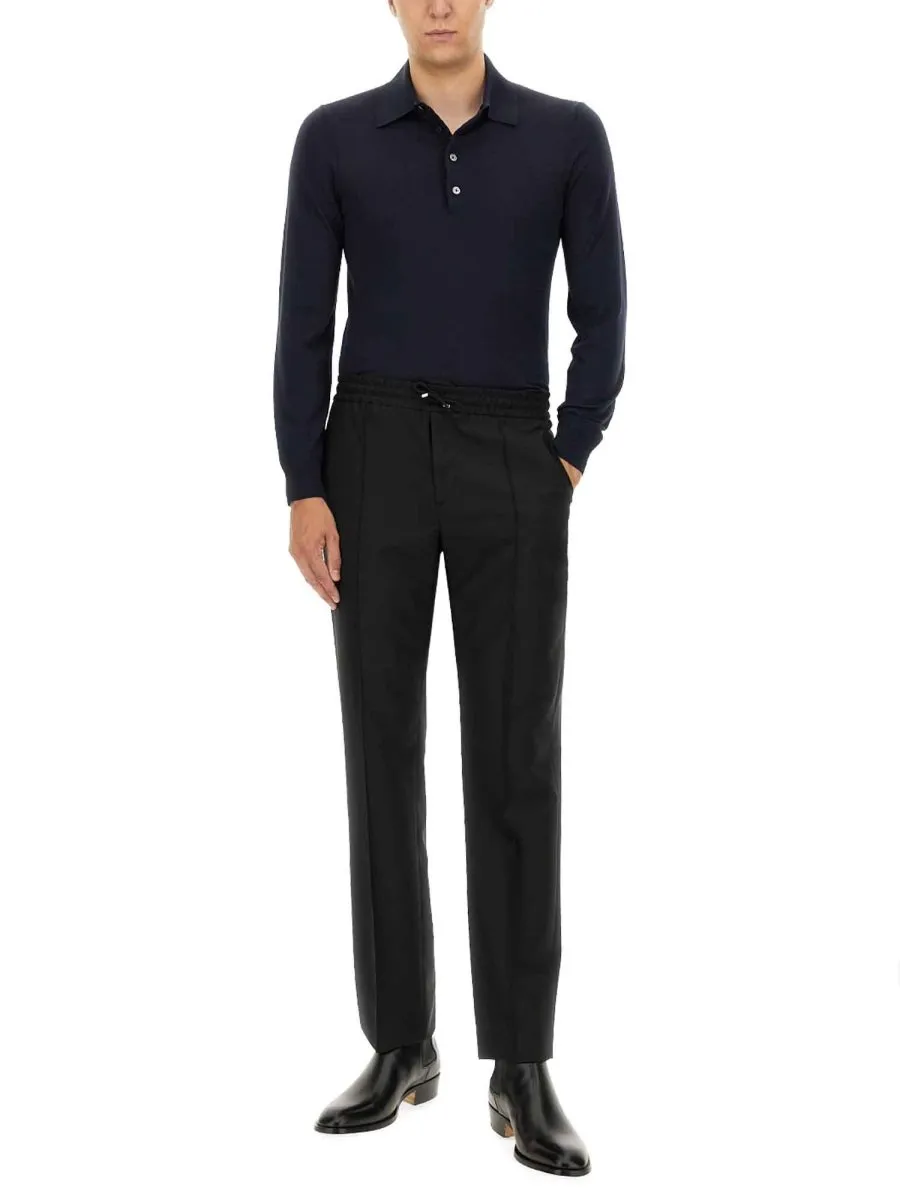 Long Sleeve Polo Shirt