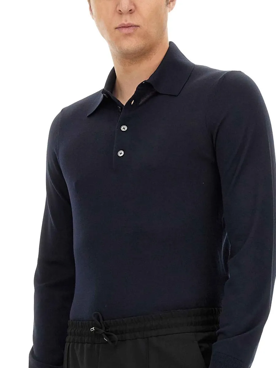 Long Sleeve Polo Shirt