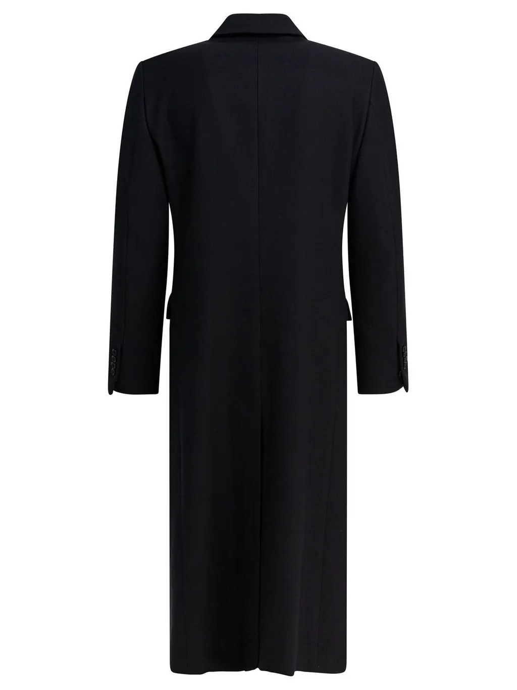 Double-Breasted Wool Coat