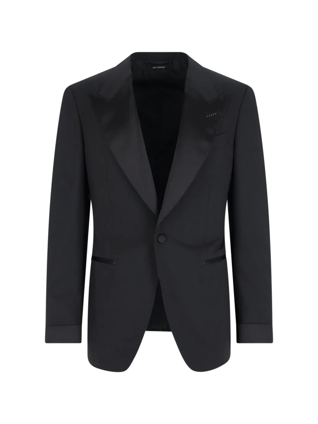 Single-Breasted Tuxedo Jacket