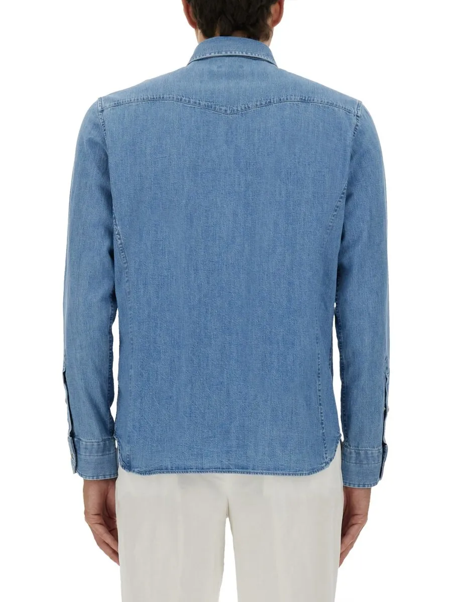 Denim Western Shirt
