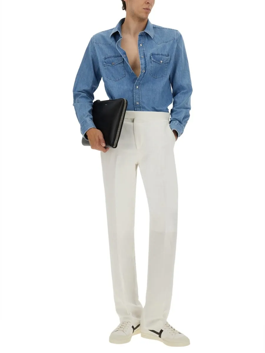 Denim Western Shirt