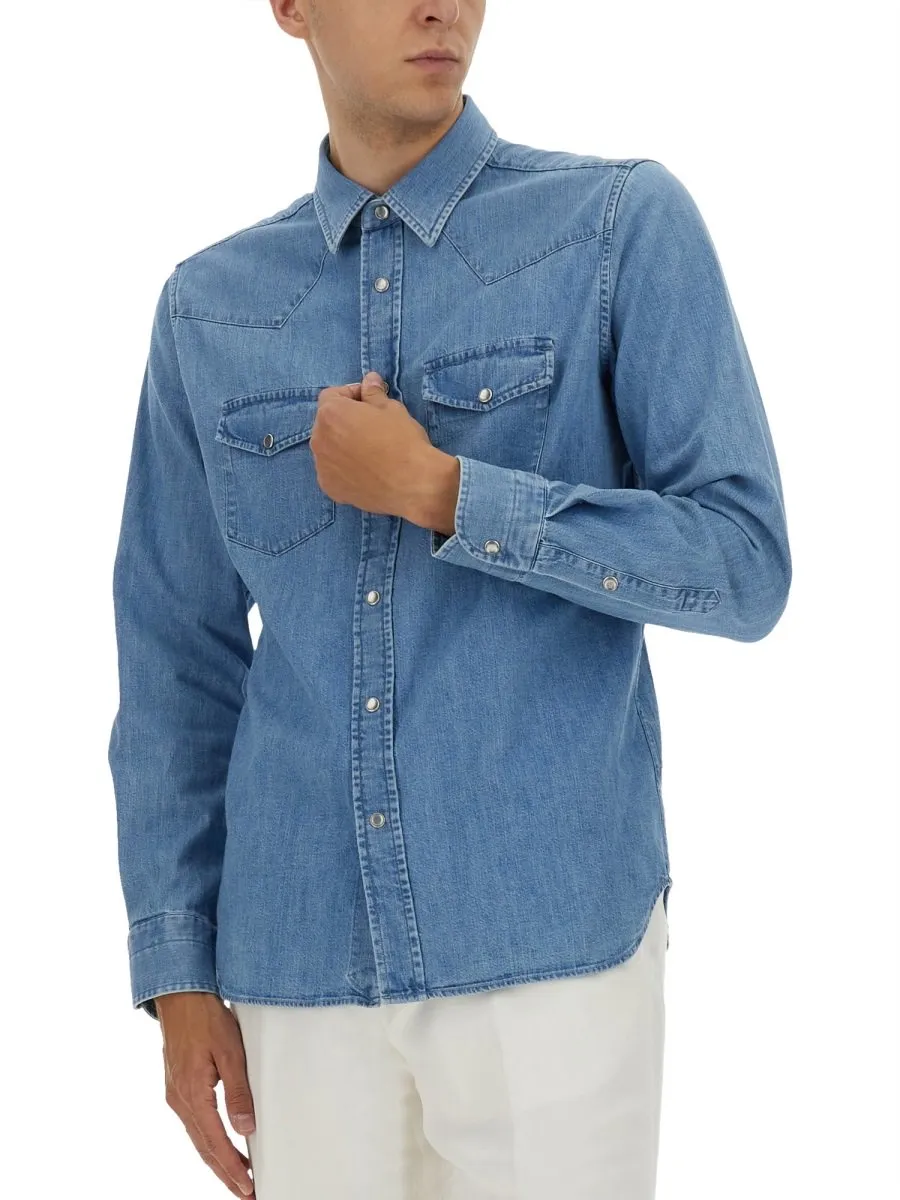 Denim Western Shirt