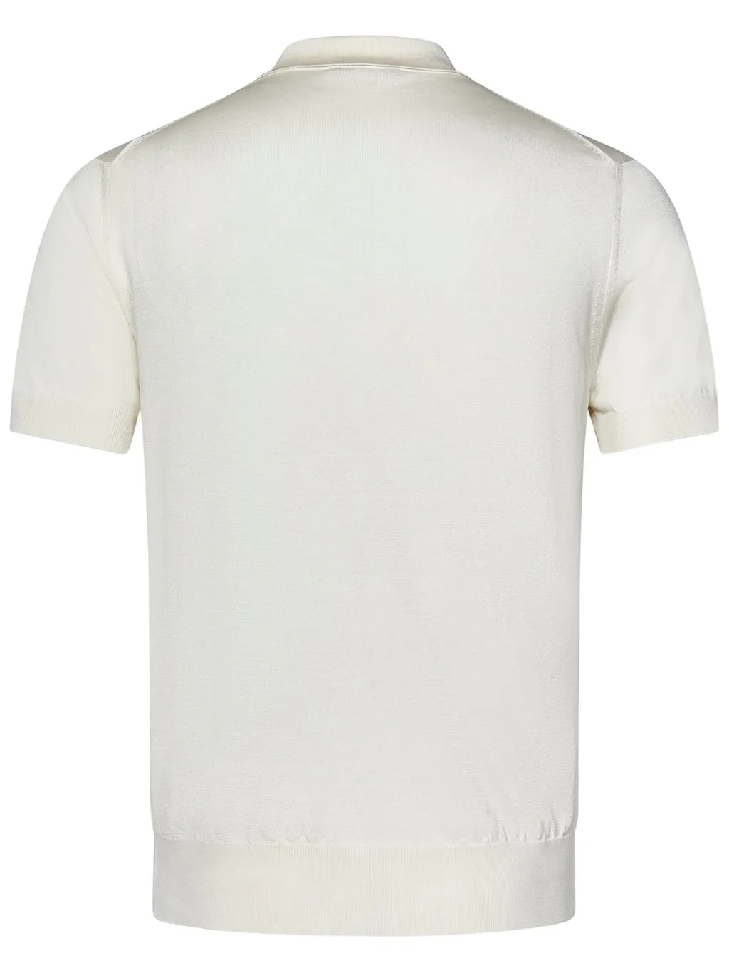 Short Sleeve Knit Polo Shirt