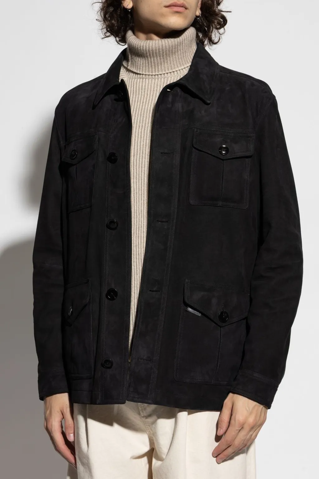 Suede Field Jacket