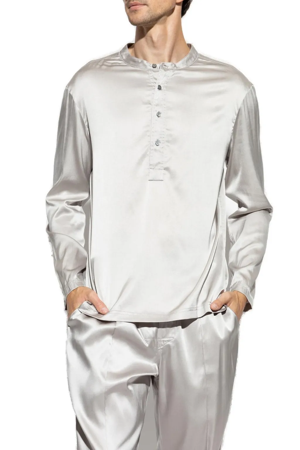 Band Collar Shirt